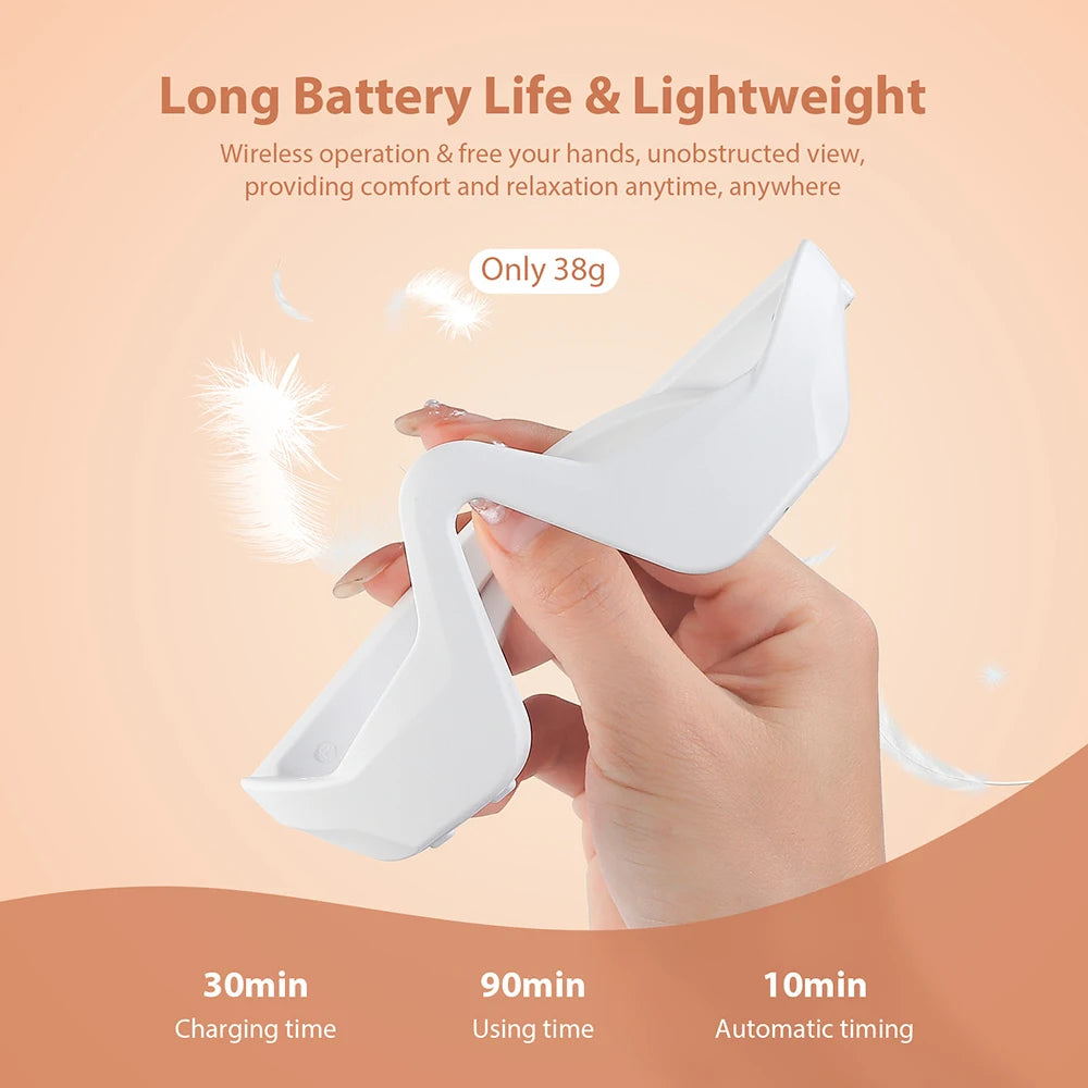 3D Eye Therapy Massager -- Heated Eye Care Device