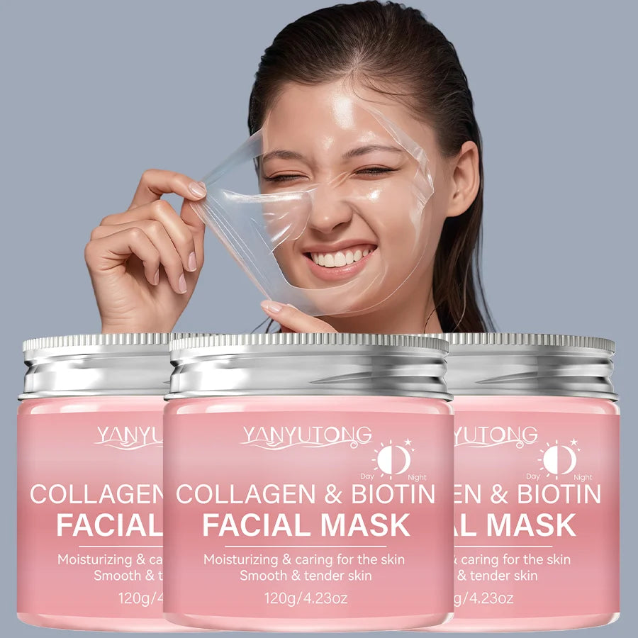 Collagen Peel-Off Face Mask | Hydrating & Firming Facial Treatment