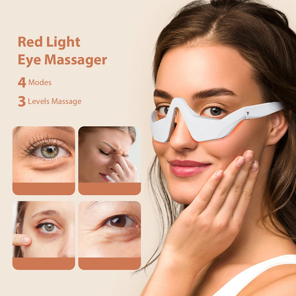 3D Eye Therapy Massager -- Heated Eye Care Device