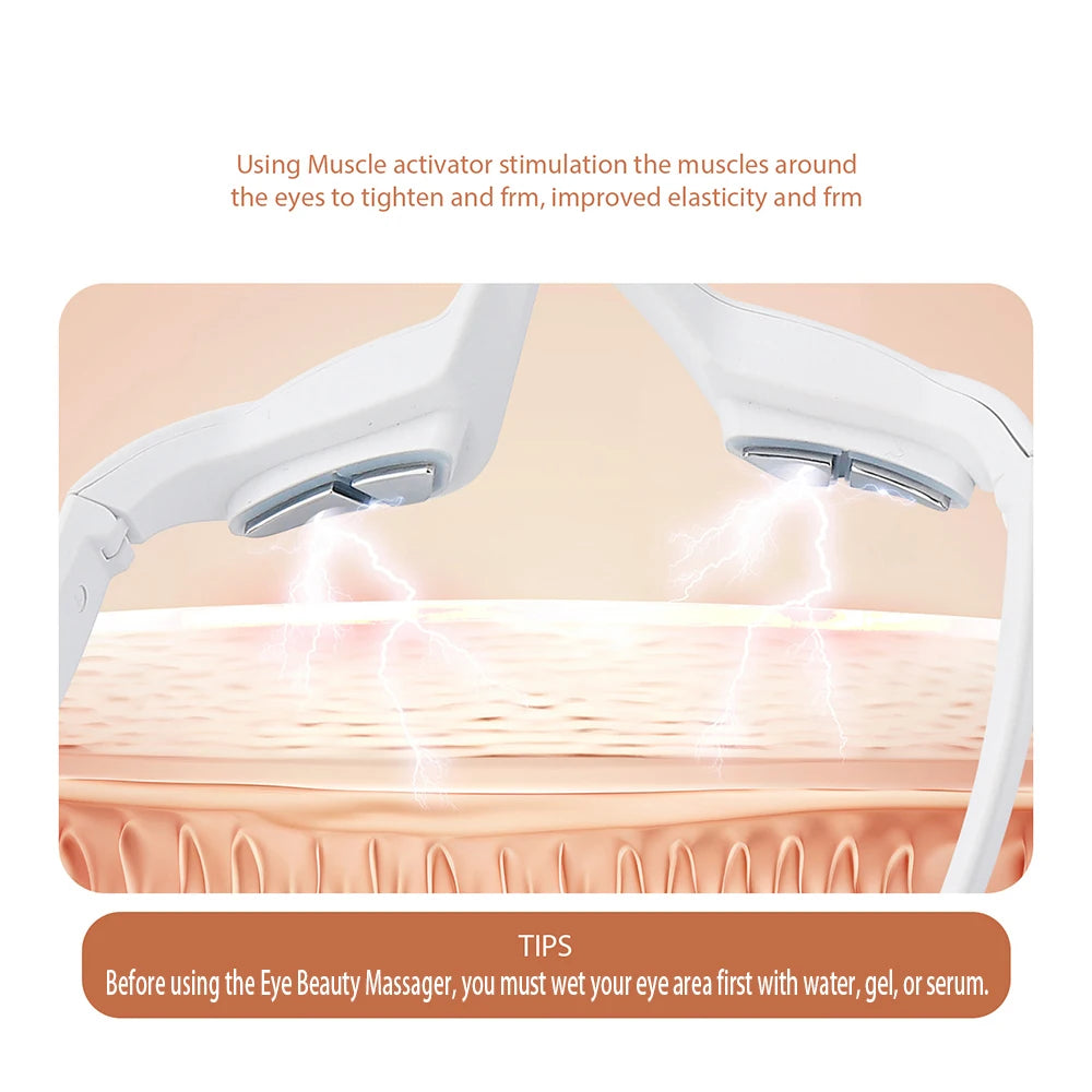 3D Eye Therapy Massager -- Heated Eye Care Device