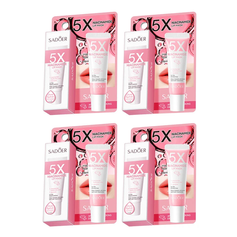 5X Niacinamide Plumping Lip Mask | Deep Hydration Overnight Lip Treatment