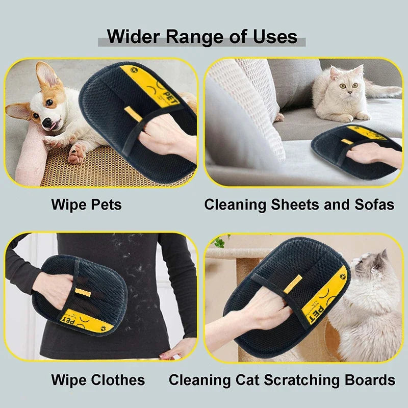 Pet Hair Remover Glove – Reusable, Washable & Easy to Clean