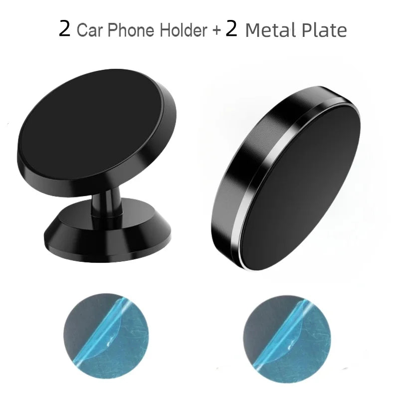 Magnetic Car Phone Mount – Universal Dashboard & Air Vent Holder