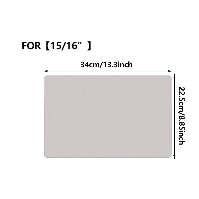 Microfiber Keyboard Cover & Cleaning Cloth for Laptops