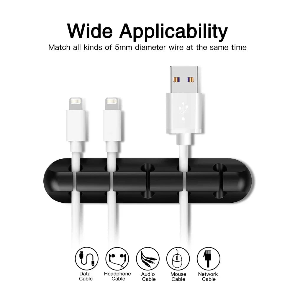 Cable Organizer – Keep Cords Neat & Tangle-Free