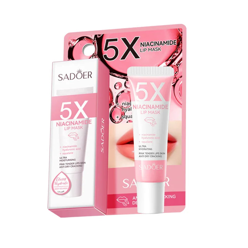 5X Niacinamide Plumping Lip Mask | Deep Hydration Overnight Lip Treatment