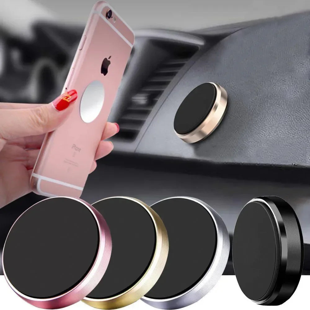 Magnetic Car Phone Mount – Universal Dashboard & Air Vent Holder