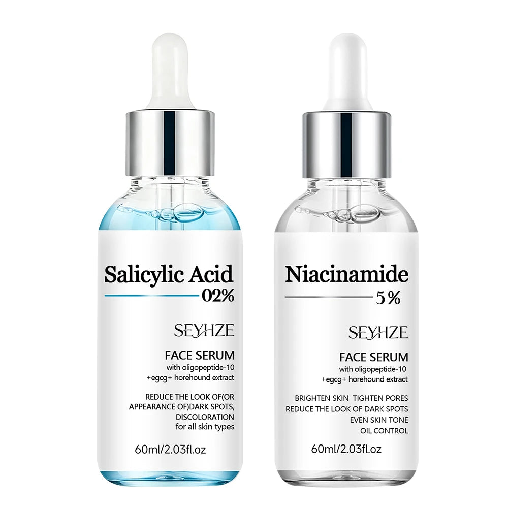 Niacinamide Brightening Serum Set (2-Piece) | Hydrating & Skin Barrier Support