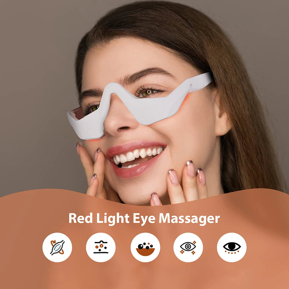 3D Eye Therapy Massager -- Heated Eye Care Device