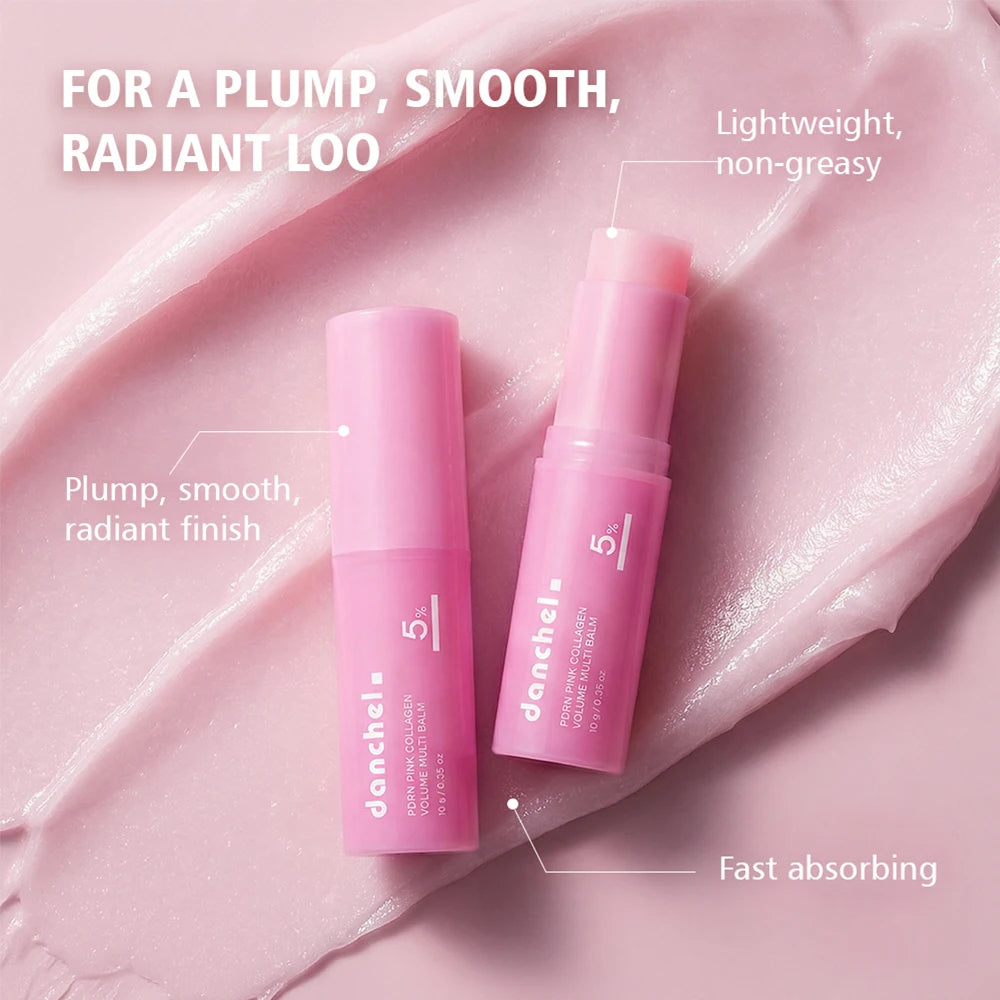 PDRN Pink Volume Balm Firming Stick for Face, Eyes, Neck & Lips