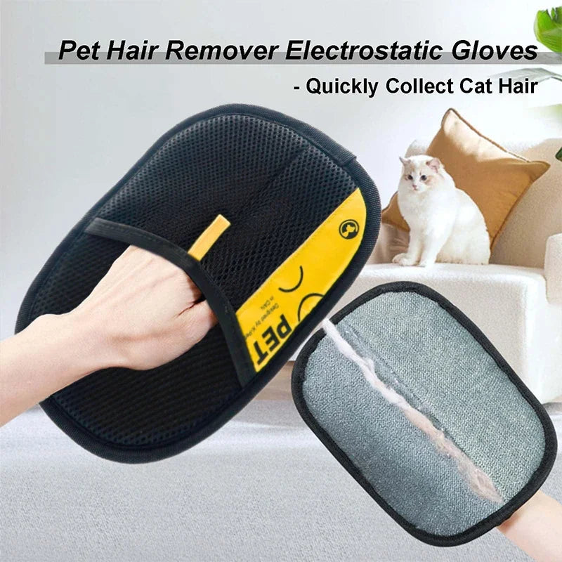 Pet Hair Remover Glove – Reusable, Washable & Easy to Clean