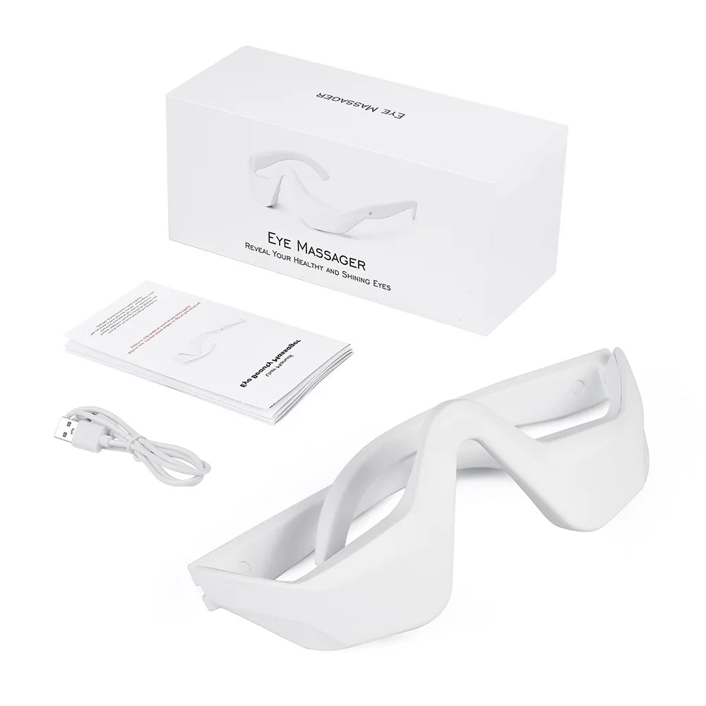 3D Eye Therapy Massager -- Heated Eye Care Device
