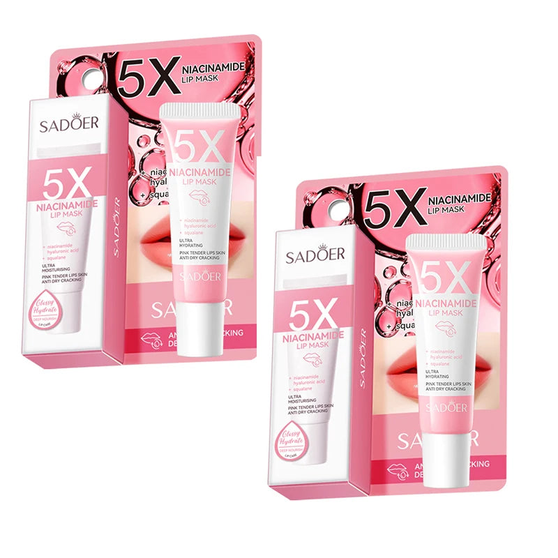 5X Niacinamide Plumping Lip Mask | Deep Hydration Overnight Lip Treatment