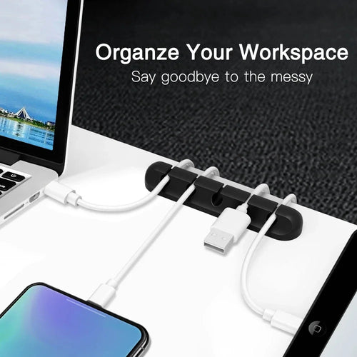 Cable Organizer – Keep Cords Neat & Tangle-Free