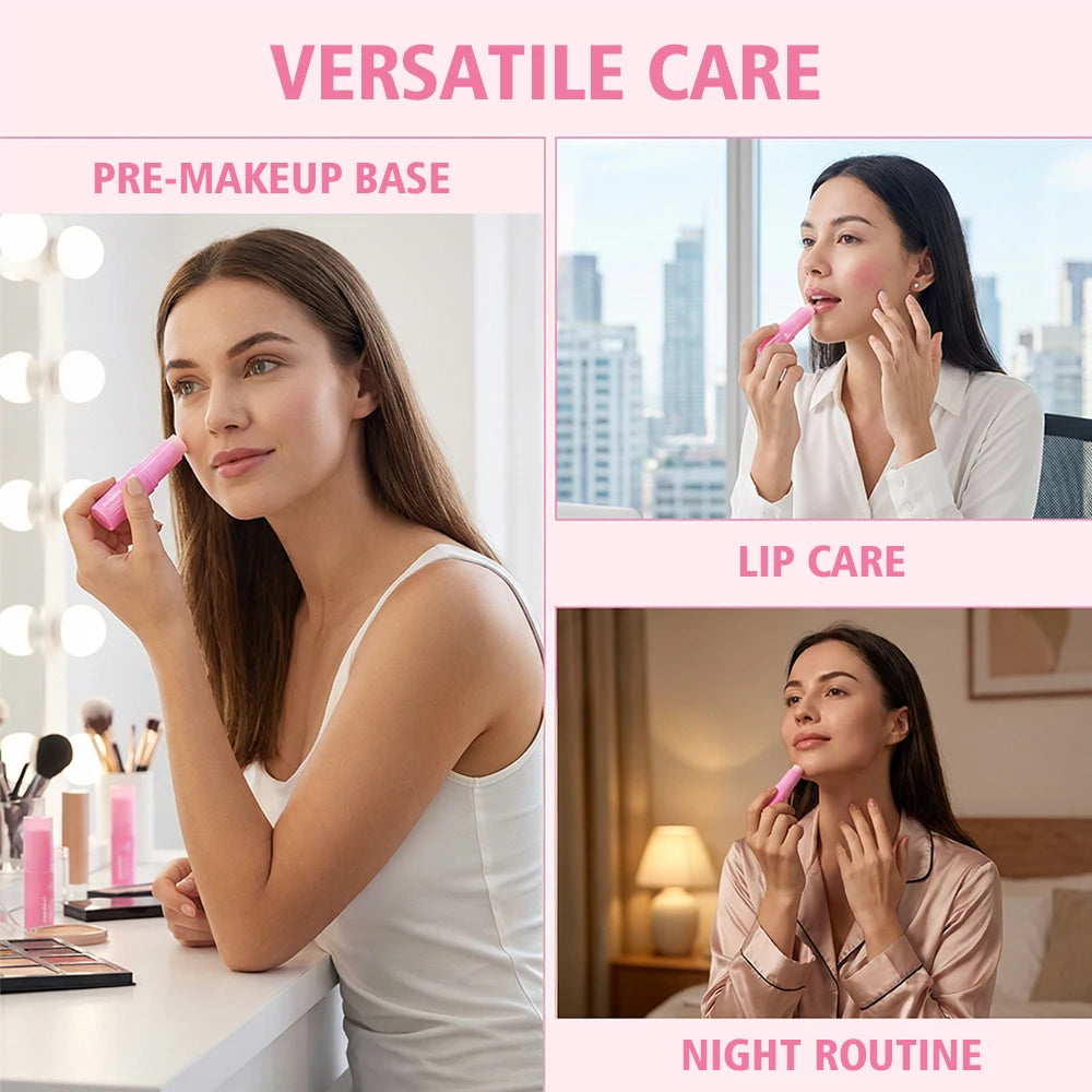PDRN Pink Volume Balm Firming Stick for Face, Eyes, Neck & Lips