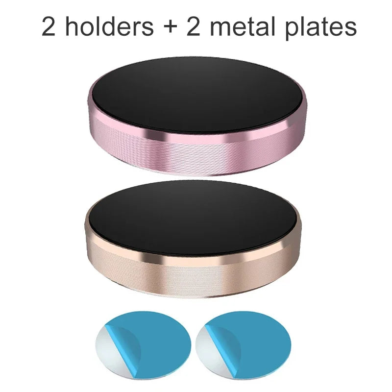 Magnetic Car Phone Mount – Universal Dashboard & Air Vent Holder